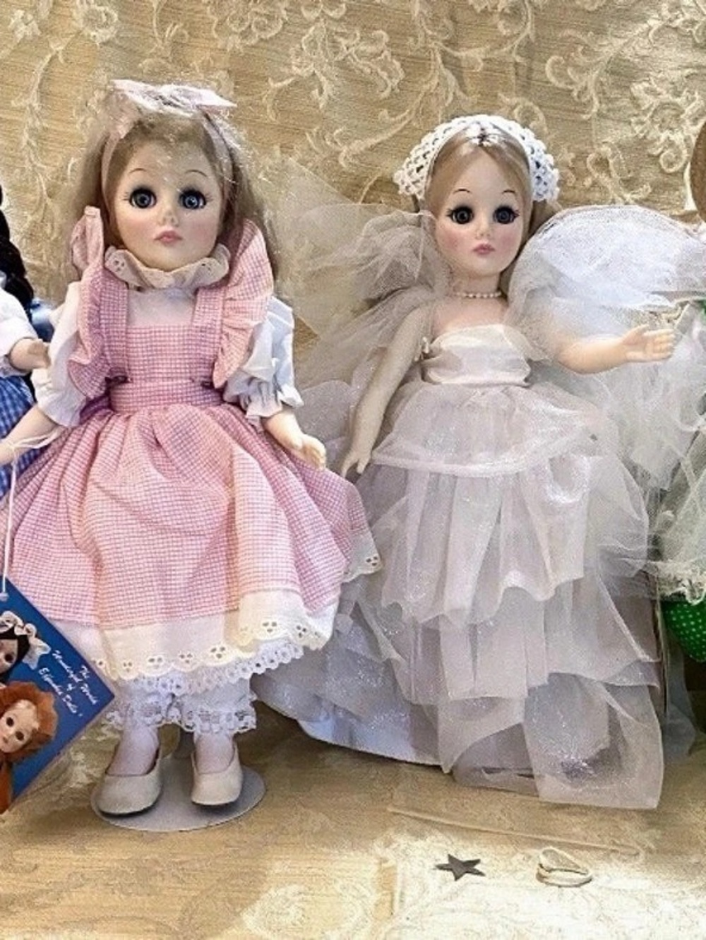 4 Vintage 1984 Effanbee Storybook , Wizard Of Oz Dolls